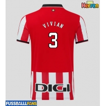 Athletic Bilbao Dani Vivian #3 Heimtrikot 2025-26 Kurzarm